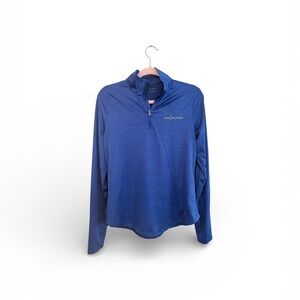 Players (golf) Blue Quarter-Zip Pullover